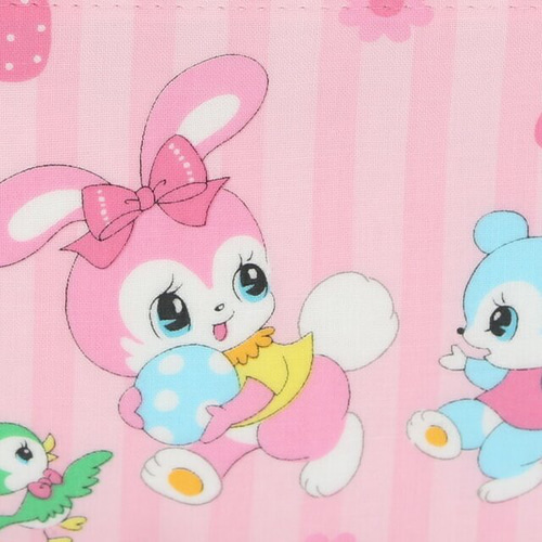 受注製作 大きい幼稚園バッグ ショルダー レトロ ハニーチューン