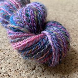 手染め手紡ぎ毛糸 【ポルワス】（2021061001） 毛糸 7292.N.F.J. 通販