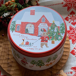 米粉のガトーショコラ　クリスマス缶　【卵乳製品小麦粉不使用】 5枚目の画像