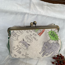 mannchan.さま専用【新品　現行品　淡いティファニーブルー】がま口折り財布 6acf3fc1de39e5826f06fb2f21859a