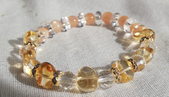 11月 誕生石特集 幸運の石】 太陽のエネルギーシトリンクォーツの