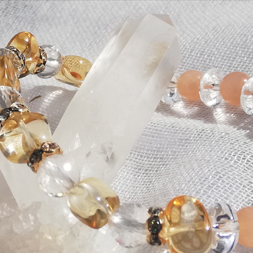 11月 誕生石特集 幸運の石】 太陽のエネルギーシトリンクォーツの