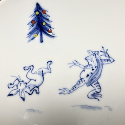 鳥獣戯画　クリスマスver. 2枚目の画像