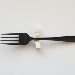 TOFU cutlery rest （白磁 豆腐箸置） 6枚目の画像