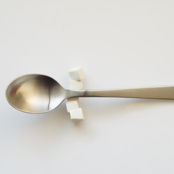TOFU cutlery rest （白磁 豆腐箸置） 7枚目の画像