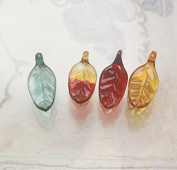 ガラスペン「秋の気配」　ガラス製スポイト付属（約1ｍｌ） 4枚目の画像