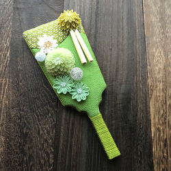 冬支度ハンドメイド2022 羽子板飾り4 お正月飾り しめ縄・しめ飾り