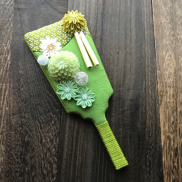 冬支度ハンドメイド2022 羽子板飾り4 お正月飾り しめ縄・しめ飾り