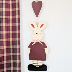 カントリー雑貨うさぎ トールペイント その他インテリア雑貨 まめ