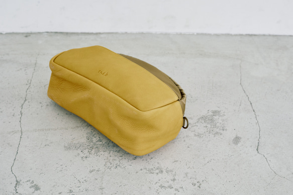 【creema限定】end.b 『うららか』な日が照っている日に持って欲しい　2wayポシェット ベージュ ベージュ ご了承ください