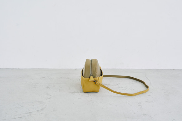 【creema限定】end.b 『うららか』な日が照っている日に持って欲しい　2wayポシェット ベージュ ベージュ ご了承ください