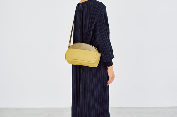 【creema限定】end.b 『うららか』な日が照っている日に持って欲しい　2wayポシェット ベージュ ベージュ ご了承ください