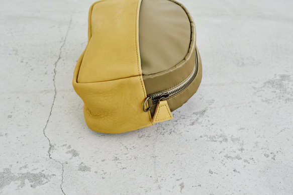 【creema限定】end.b 『うららか』な日が照っている日に持って欲しい　2wayポシェット ベージュ ベージュ ご了承ください