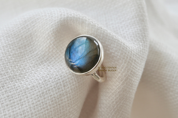 [アゲハ蝶のlabradorite]ring 1枚目の画像