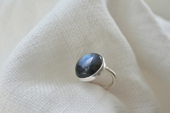 [アゲハ蝶のlabradorite]ring 5枚目の画像