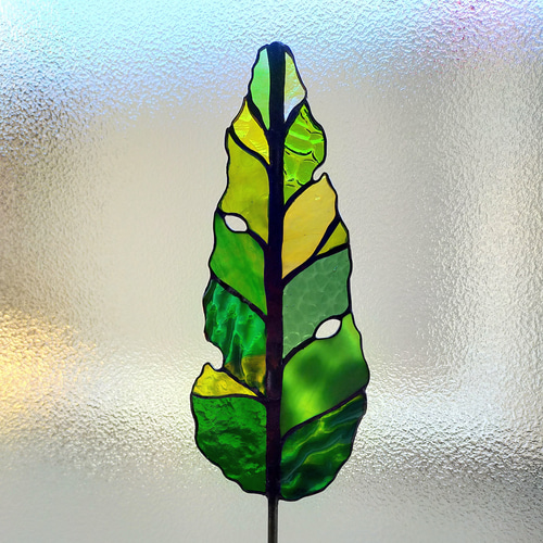 緑の木のステンドグラス 立体・オブジェ m le vitrail 通販