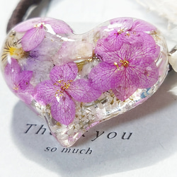 大人♡紫陽花とレースフラワー　華やかピンクのヘアゴム 7枚目の画像
