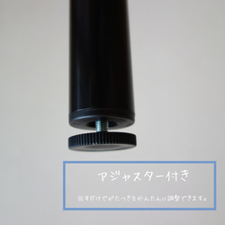 天然木のワークデスク　color：アンティークブラウン 6枚目の画像