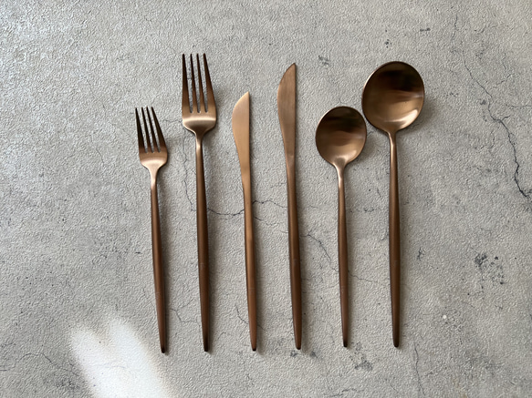 Cutlery Dessert Series / Pink Gold 8枚目の画像