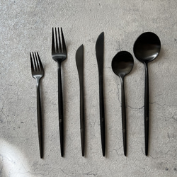 Cutlery Dessert Series / Black 9枚目の画像