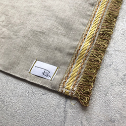 French linen luncheonmat 8枚目の画像