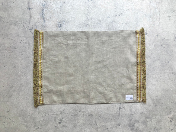 French linen luncheonmat 7枚目の画像