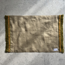 French linen luncheonmat 3枚目の画像