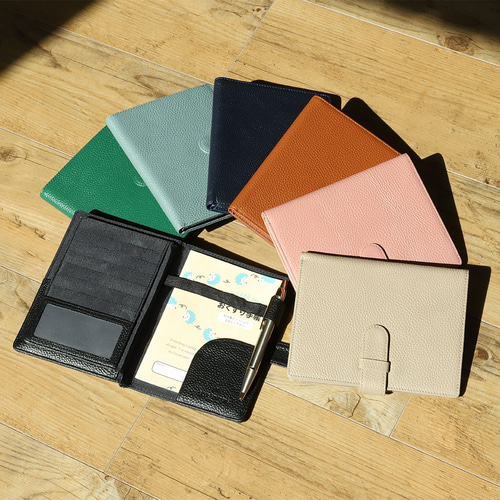 A6サイズ / 右利き用 】お薬手帳ケース 本革 母子手帳カバー 通院