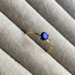 starry sky ...  Lapis lazuli ring 2枚目の画像