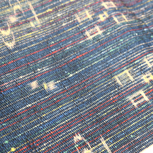 お値引きしましたっ！リバーシブル 半幅帯 昼夜帯 / 正絹 16×420 B1111