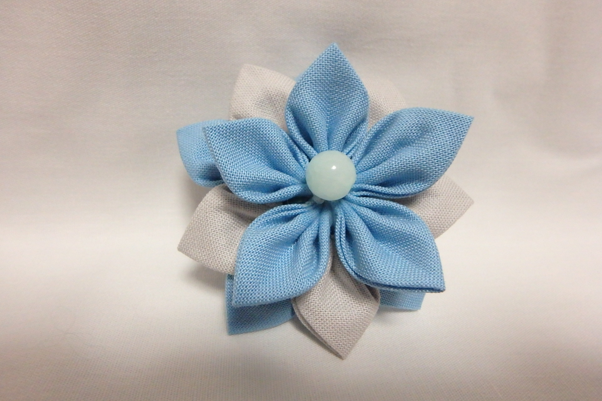 Quiet Snow 〜静かな雪〜　ヘアピン・ブローチ