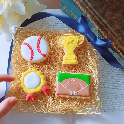 スポーツギフトセット】ボールのアイシングクッキー クッキー yumelala