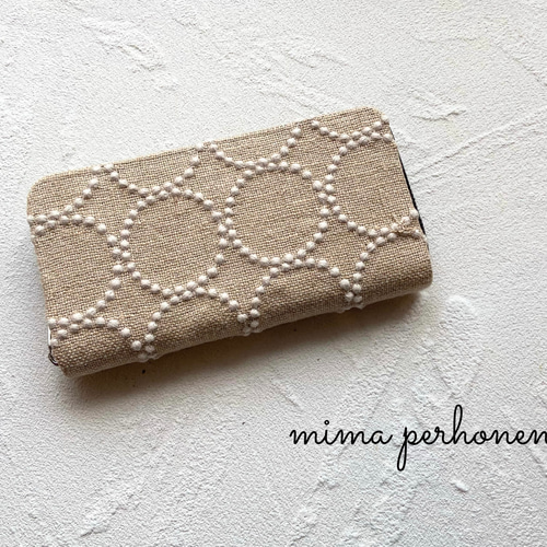 ミナペルホネン ○○ tambourine ○○ ハンドメイド 長財布 再販ミナペルホネン 長財布 タンバリン ハンドメイド 長財布 ryo