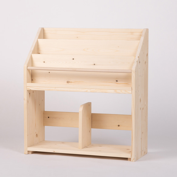 絵本棚　絵本ラック　横幅約95～99㎝　サイズが選べる絵本棚　完成品　送料無料(北海道沖縄除く) 