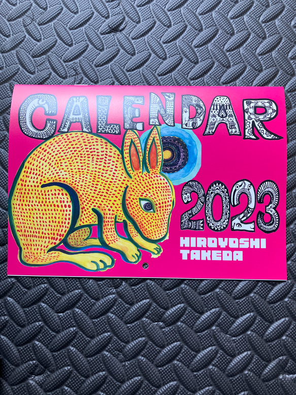 HIROYOSHI TAKEDA 2023カレンダー 1枚目の画像