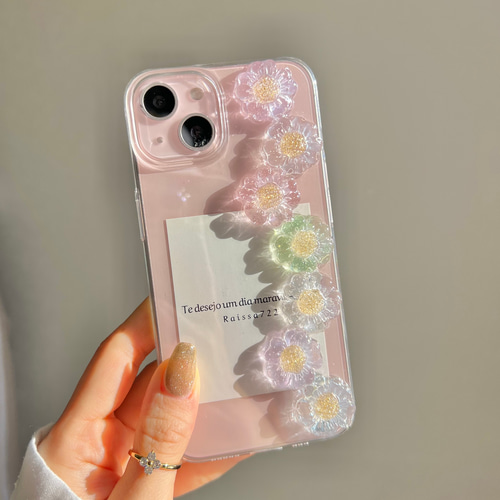 R68 春夏アイスフラワーケース クリアケース お花ケース フラワー