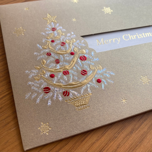 再入荷!イタリア製 品のある、大人のクリスマスカード 再入荷!イタリア製 品のある、大人のクリスマスカード