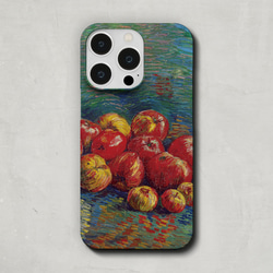 スマホケース / フィンセント・ファン・ゴッホ「 リンゴのある静物」 iPhone 全機種対応 ゴッホ 絵画 レトロ 2枚目の画像