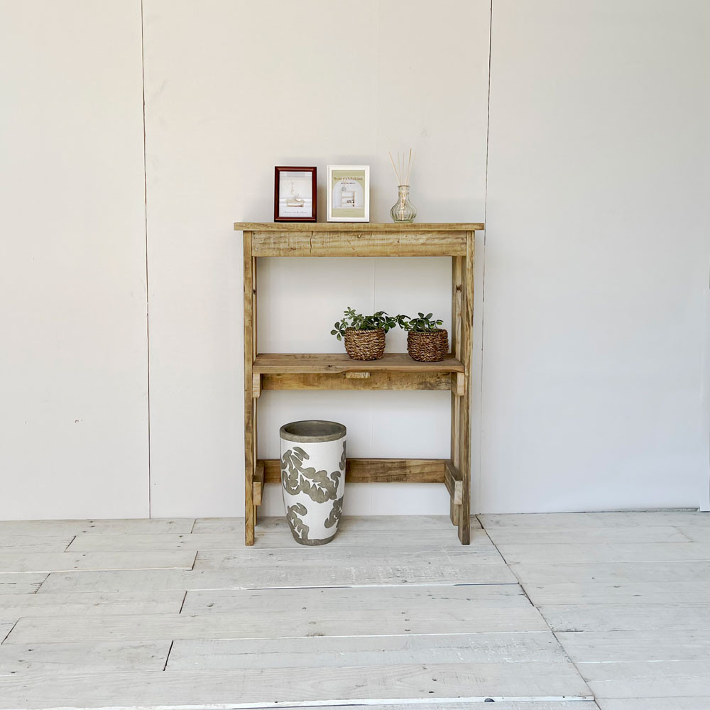 リサイクルウッド☆幅60cm コンソールテーブル ミニ1　RW0220