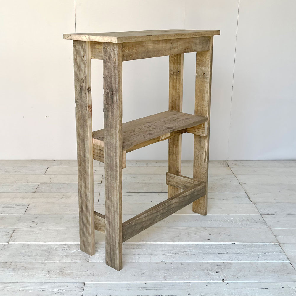 リサイクルウッド☆幅60cm コンソールテーブル ミニ1　RW0220