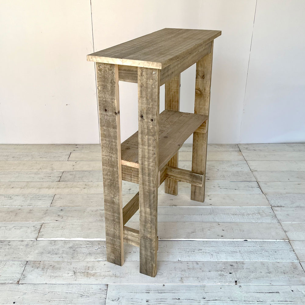 リサイクルウッド☆幅60cm コンソールテーブル ミニ1　RW0220