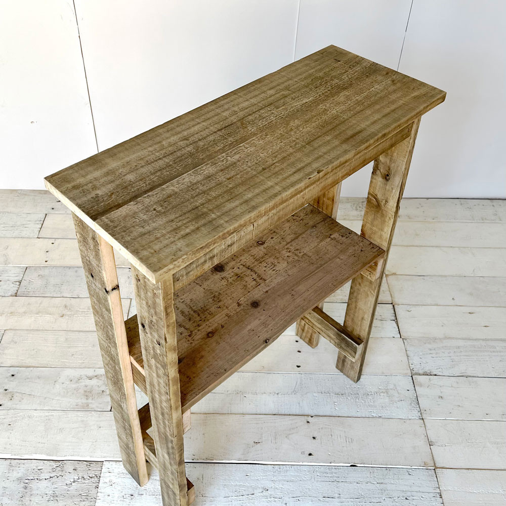 リサイクルウッド☆幅60cm コンソールテーブル ミニ1　RW0220