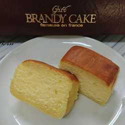 最高級XO使用ブランデーケーキ　2本セット 2枚目の画像
