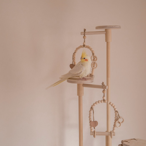 高さ1040㎜☆金属と接着剤を可能な限り排除！安全性重視のバード