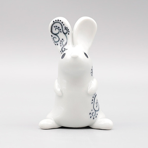 2023 干支 子卯 置物 うさぎ 兎 かわいい 縁起物 和将窯 Washo-2023S