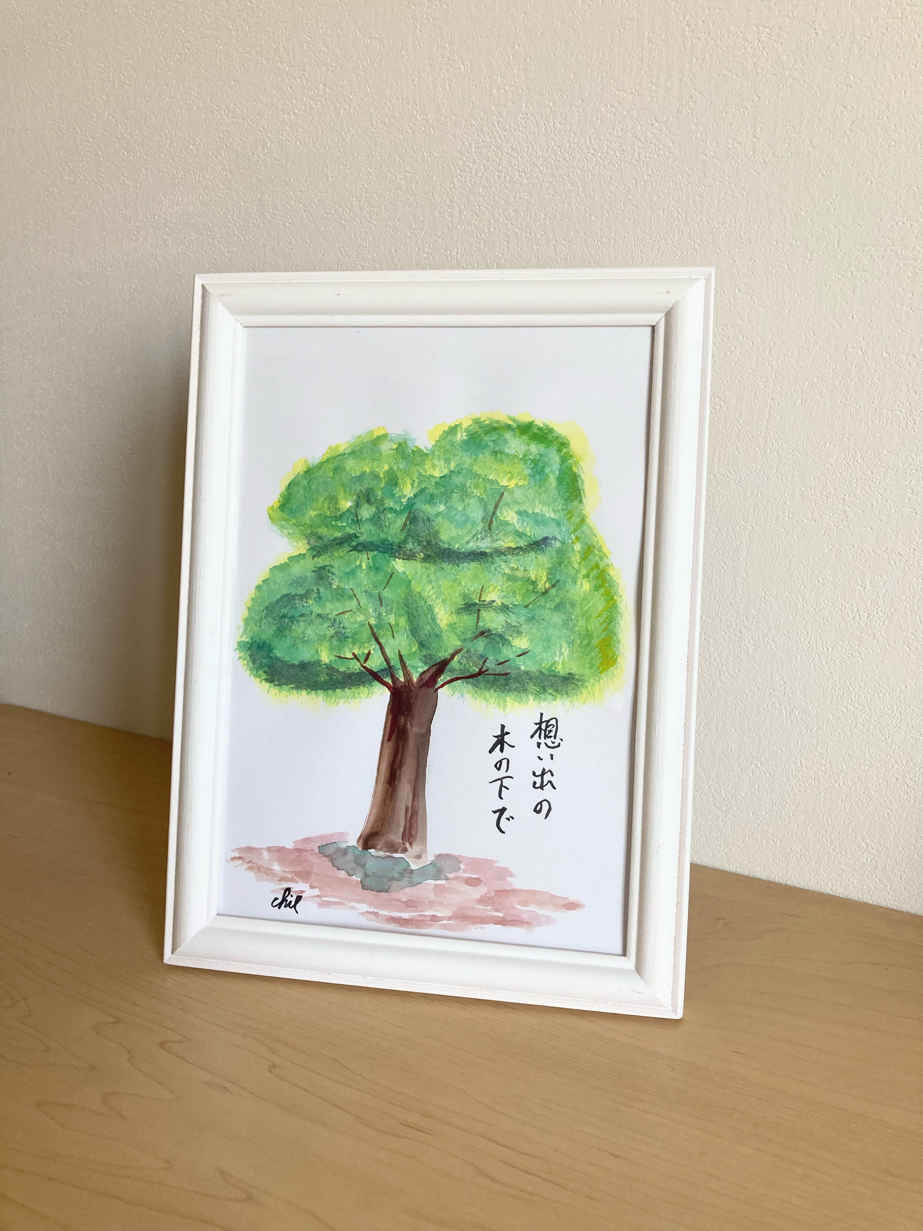 【限定価格セール！】 水彩画　想い出はモノクローム 絵画