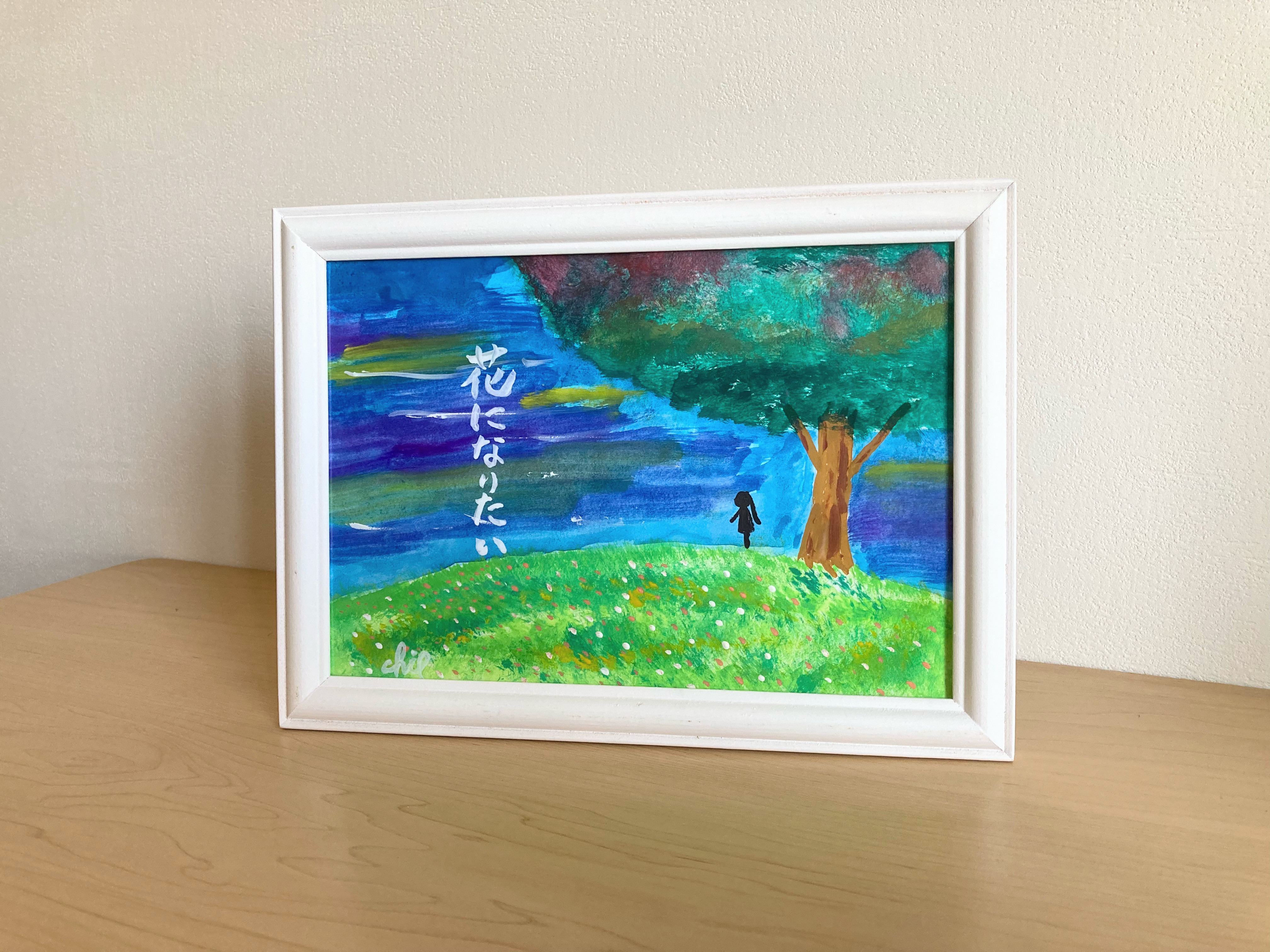 Manuhanaさま専用（原画）黄昏の約束【A5サイズ／水彩画／#2618