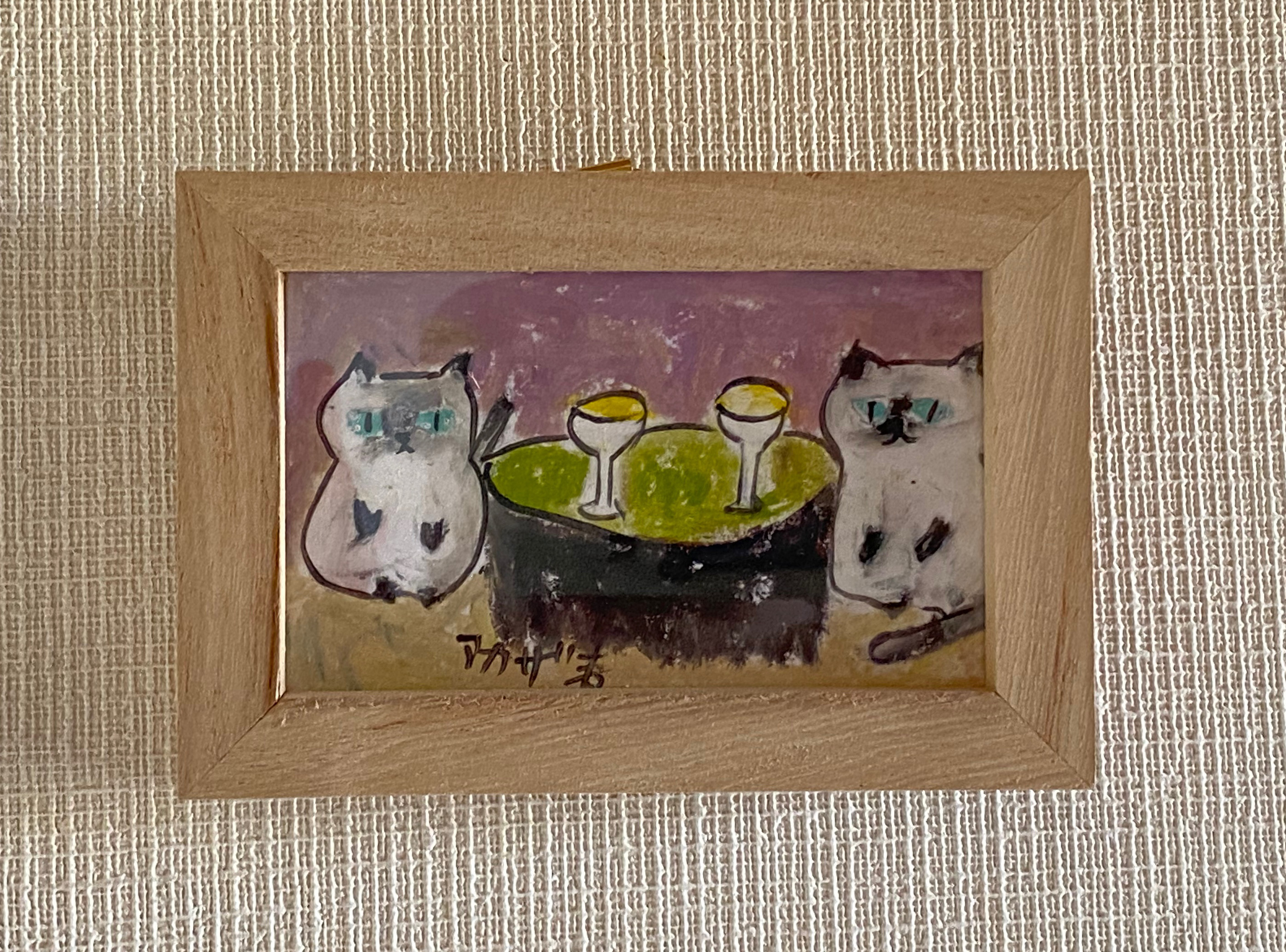 朧（おぼろ）』アクリル肉筆画