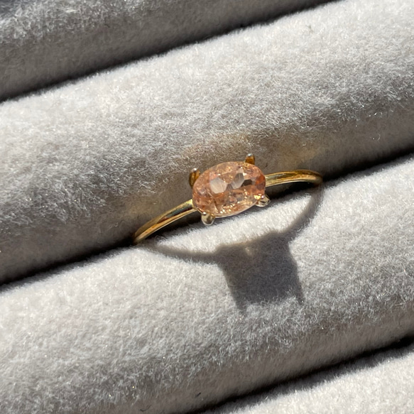 Sherry ring  … Imperial Topaz 2枚目の画像