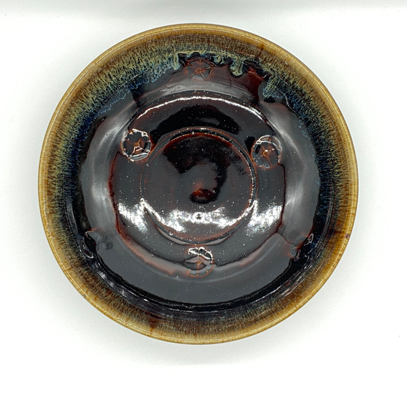 栗色の中鉢　　【手仕事  民藝　和　陶器　鉢】 4枚目の画像
